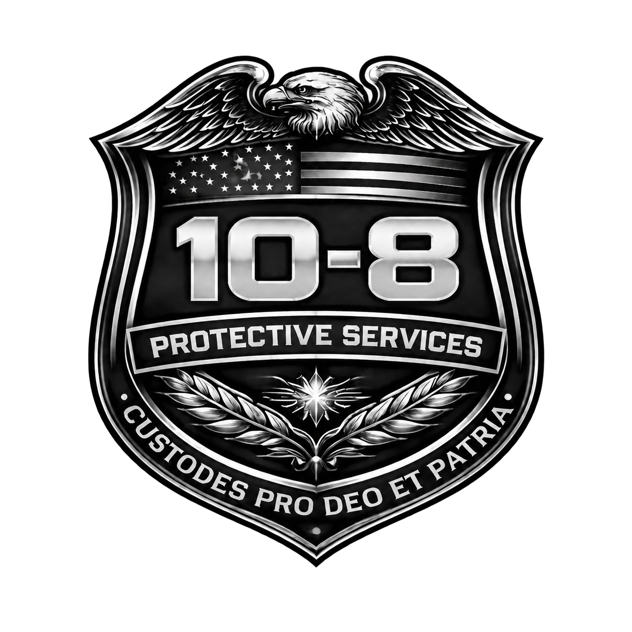10-8 Protective Services logo